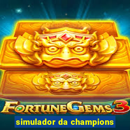 simulador da champions